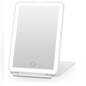 Rechargeable Travel Makeup Mirror with Led Lights